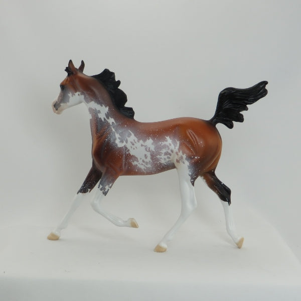 ZENNITITEY - OOAK Bay Sabino Yearling Model Horse - 5/15