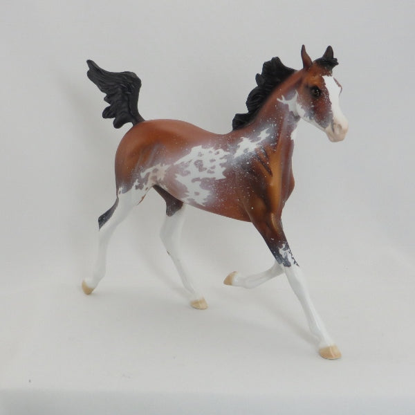 ZENNITITEY - OOAK Bay Sabino Yearling Model Horse - 5/15