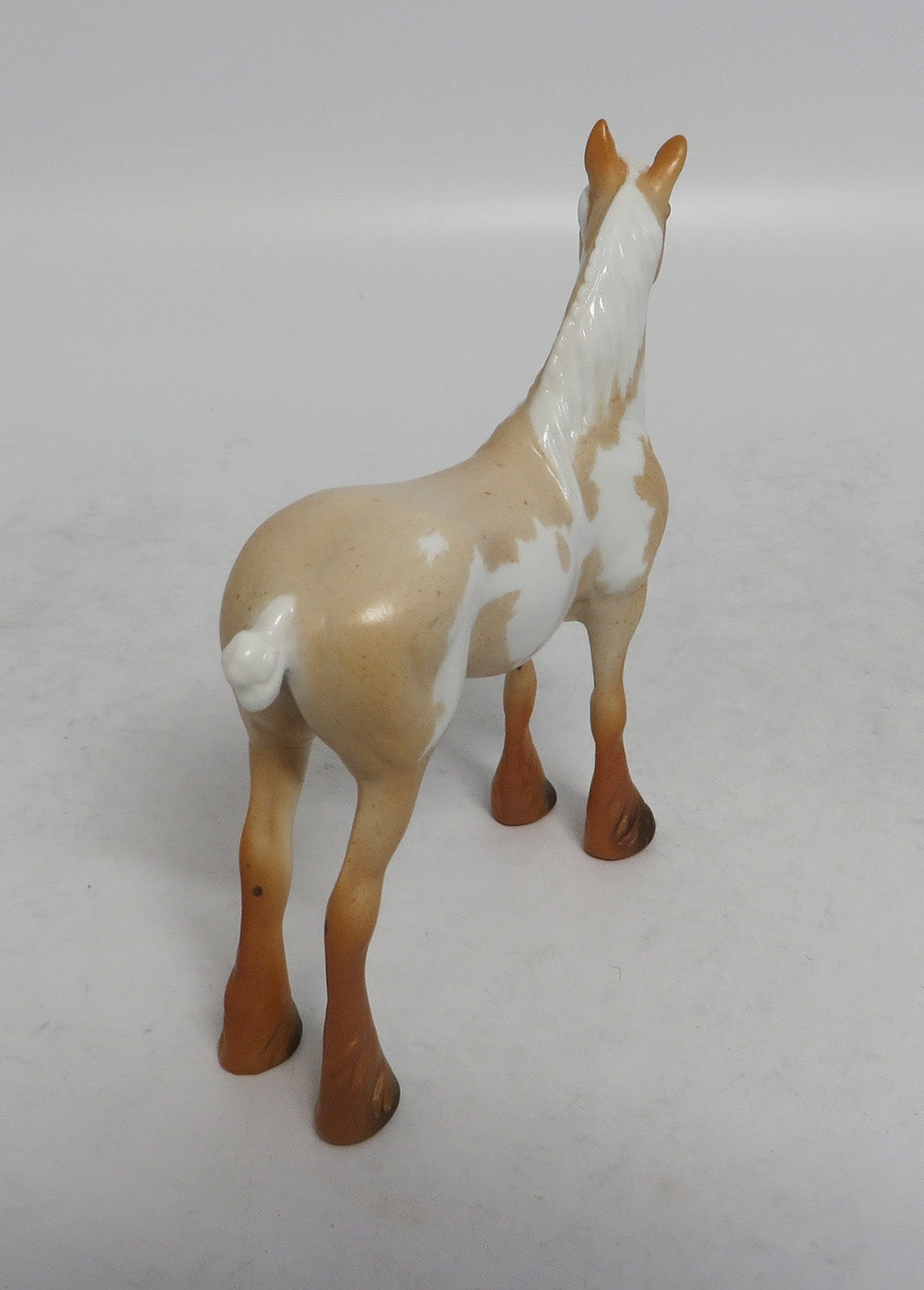 DIZZY - OOAK PALOMINO ROAN PINTO DRAFT CHIP EA2018