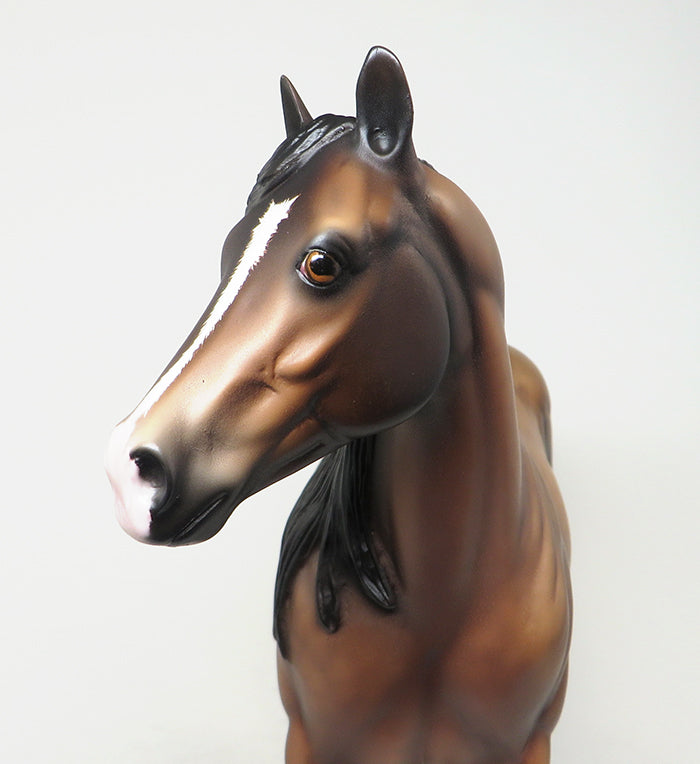 GRAND SLAM-LE-3 STAR DAPPLE BUCKSKIN ISH MODEL HORSE BY SHERYL LEISURE 4/1