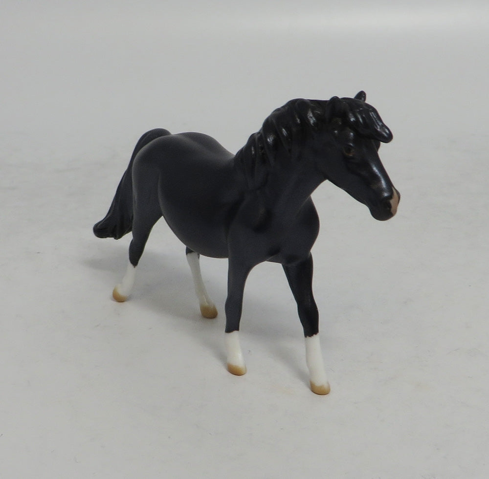 BEET-INI - OOAK METALLIC DARK PURPLE PONY CHIP 4/6/2018