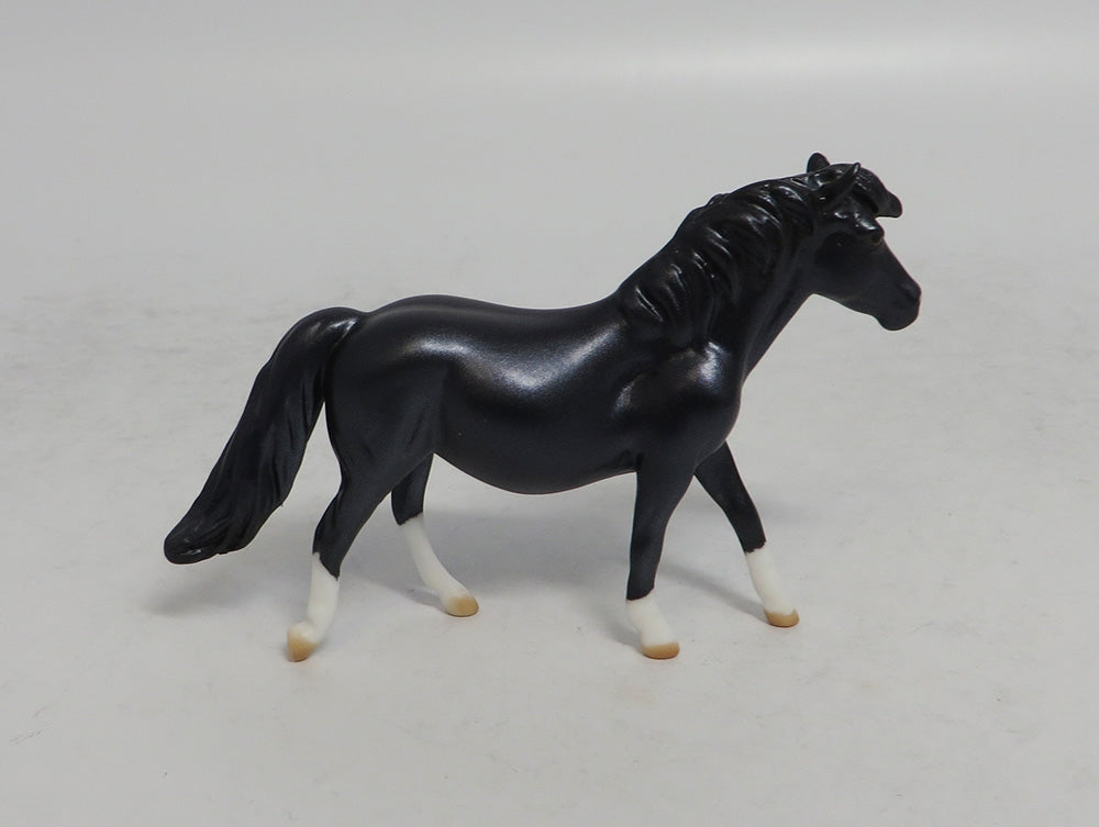 BEET-INI - OOAK METALLIC DARK PURPLE PONY CHIP 4/6/2018