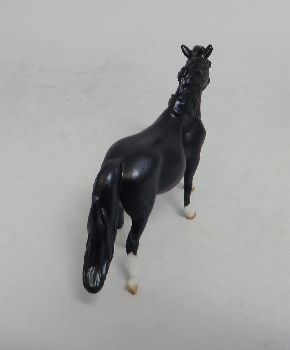 BEET-INI - OOAK METALLIC DARK PURPLE PONY CHIP 4/6/2018