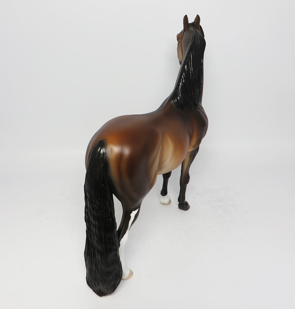 AUTUMUS~OOAK DAPPLE BUCKSKIN MORGAN MODEL HORSE BY DAWN QUICK 9/13/17