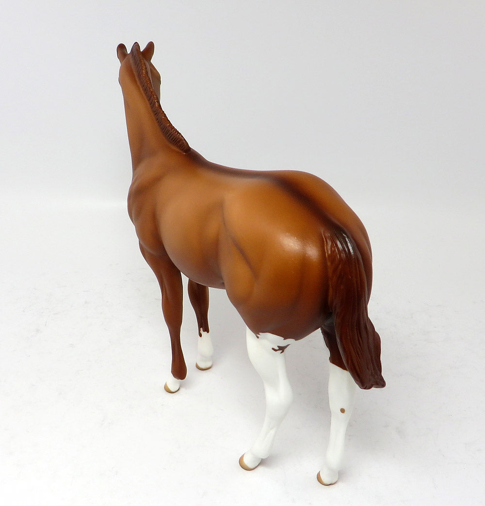 EMMA-OOAK RED DUN WEANLING MODEL HORSE 3/17/17