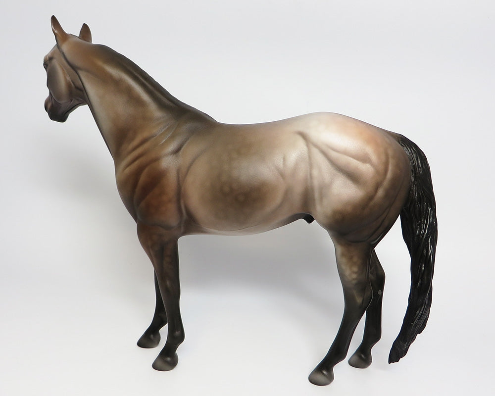CARAWAY~OOAK DAPPLE ROSE GREY ISH MODEL HORSE 9/20/17