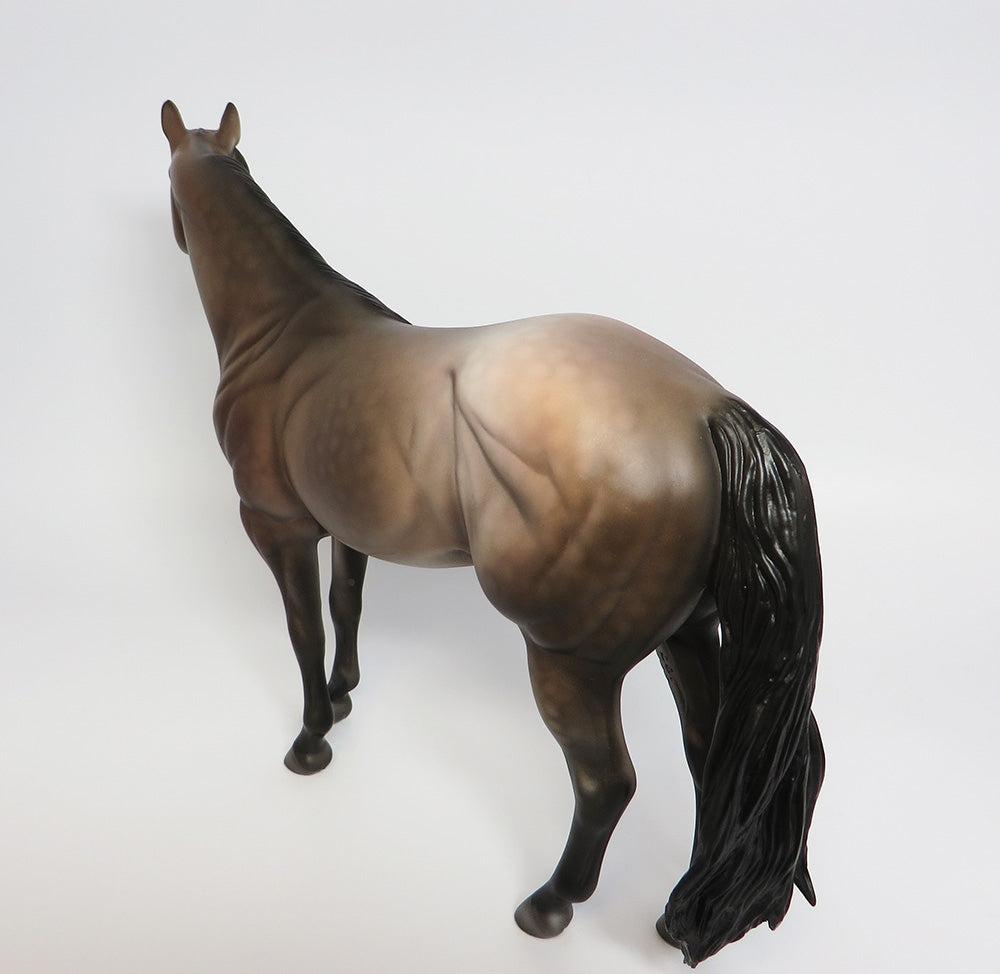 CARAWAY~OOAK DAPPLE ROSE GREY ISH MODEL HORSE 9/20/17