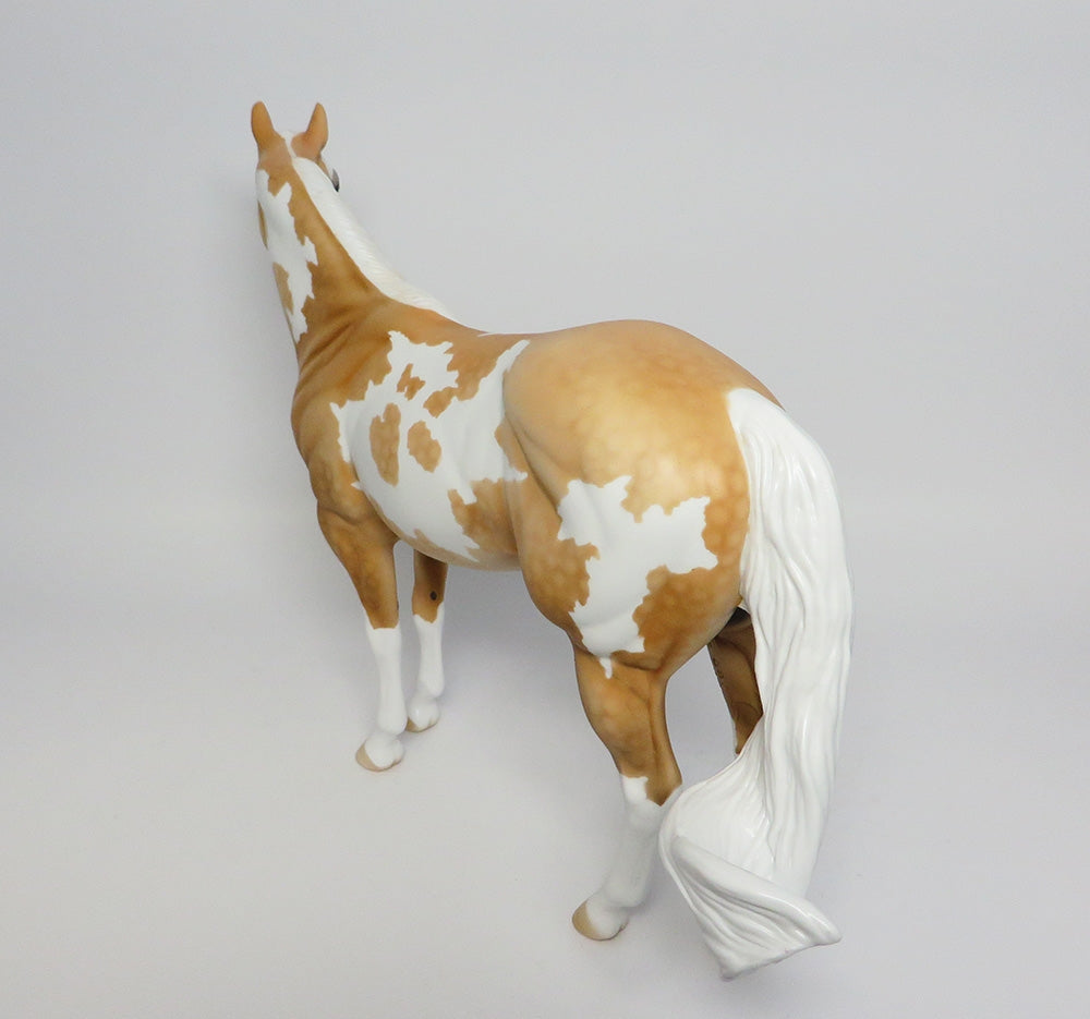 CHARLIE~OOAK DAPPLE PALOMINO ISH MODEL HORSE BY DAWN QUICK 10/6/17