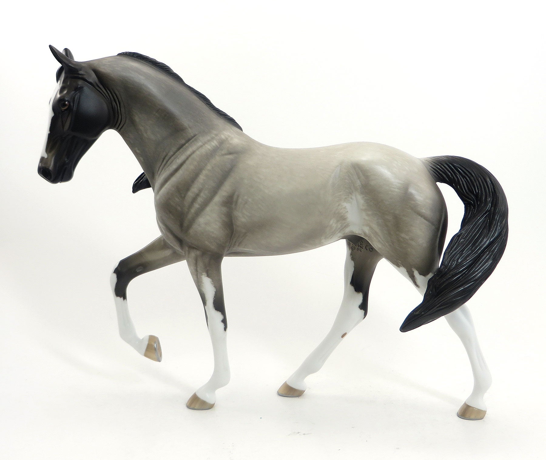 CLIPPER - OOAK Blue Roan Tennessee Walker by Sheryl Leisure - 5/15