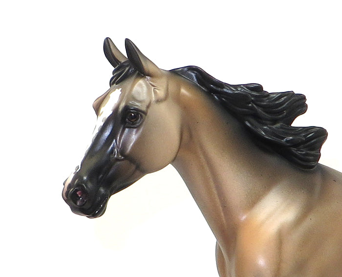 DANZIG-OOAK BUCKSKIN APPALOOSA PALOUSE MODEL HORSE 5/20