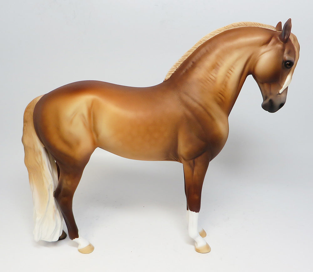 GOLDIE~OOAK DAPPLE CHESTNUT ANDALUSIAN BY DAWN QUICK 3/15