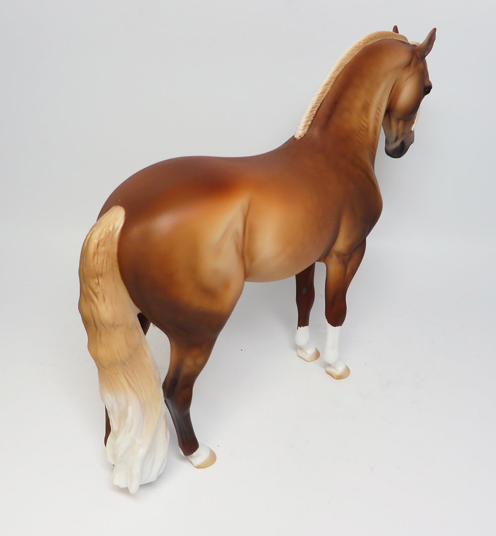 GOLDIE~OOAK DAPPLE CHESTNUT ANDALUSIAN BY DAWN QUICK 3/15