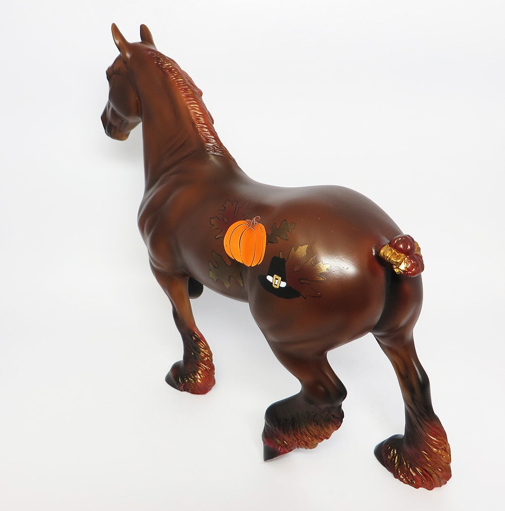 AMITY~OOAK THANKSGIVING TROTTING DRAFTER BY DAWN QUICK 10/19/17