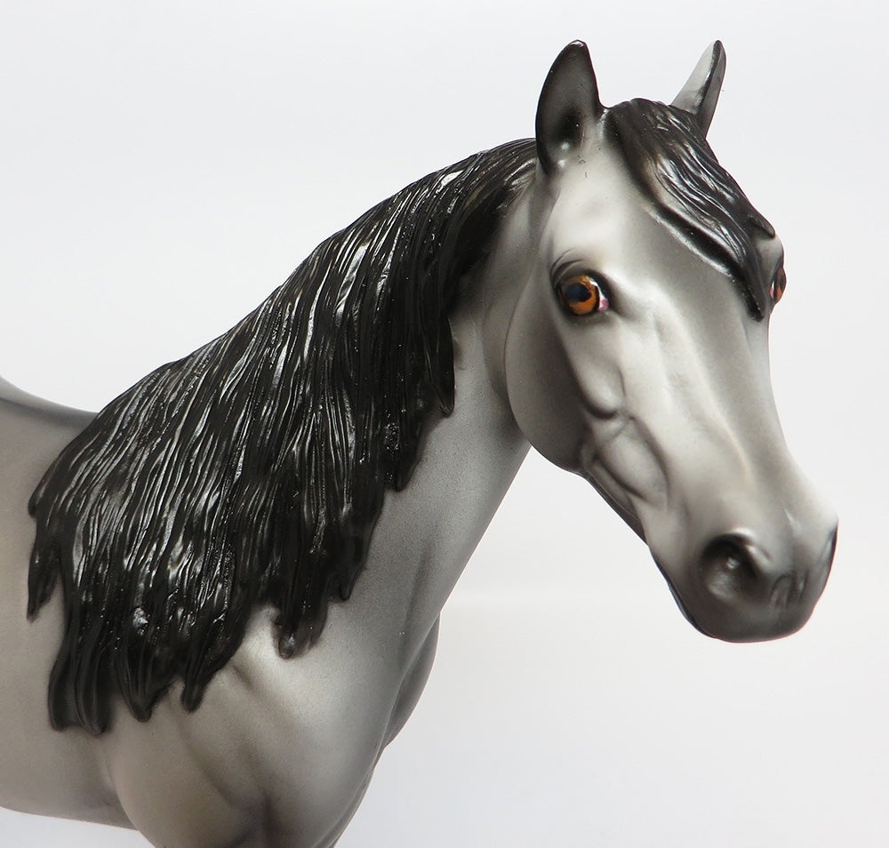 COUNTRY BUMPKIN~OOAK GRULLA ISH MODEL HORSE BY DAWN QUICK 10/19/17