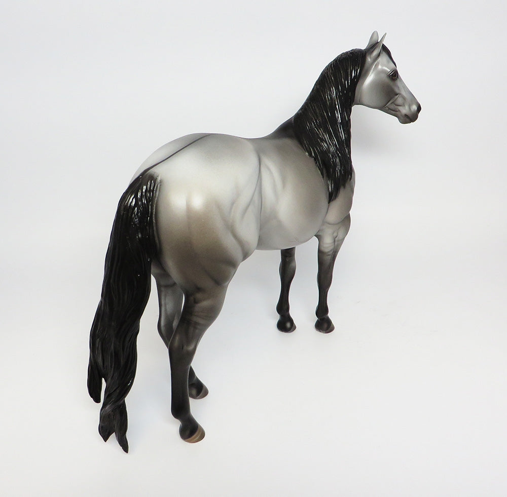 COUNTRY BUMPKIN~OOAK GRULLA ISH MODEL HORSE BY DAWN QUICK 10/19/17