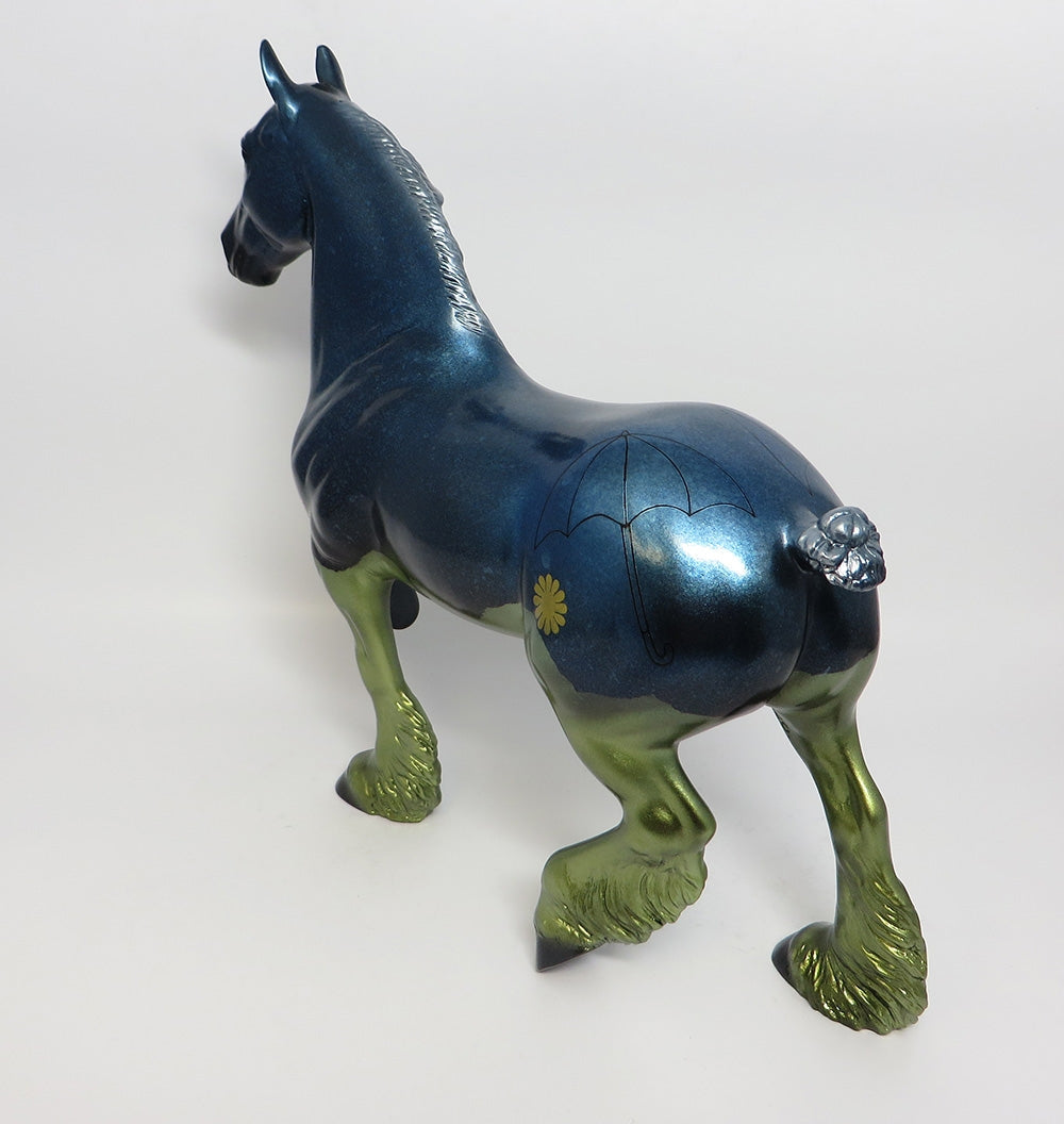 Metallic Blue & Green