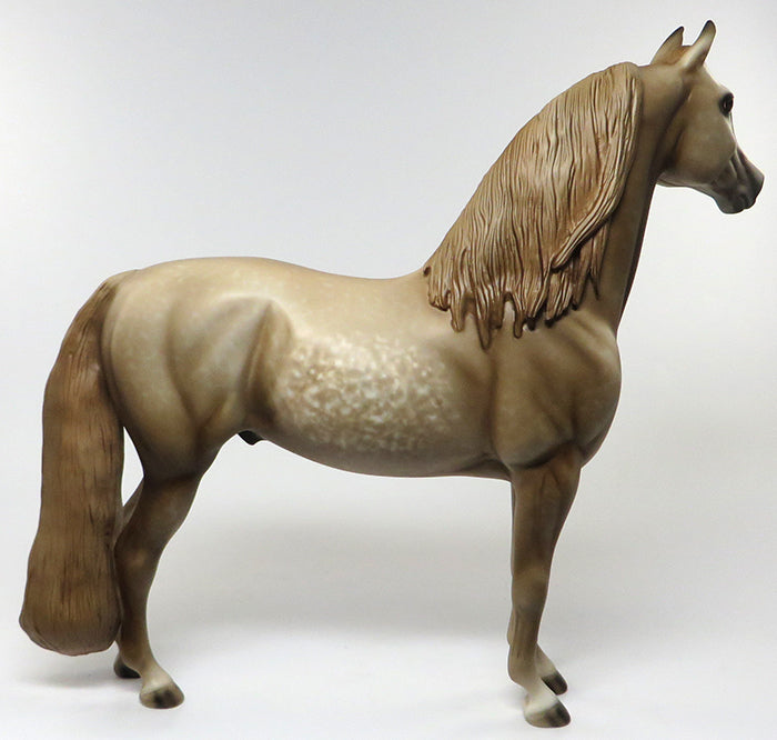 DOM PERIGNON-OOAK CHESTNUT MORGAN MODEL HORSE BY AL 6/10