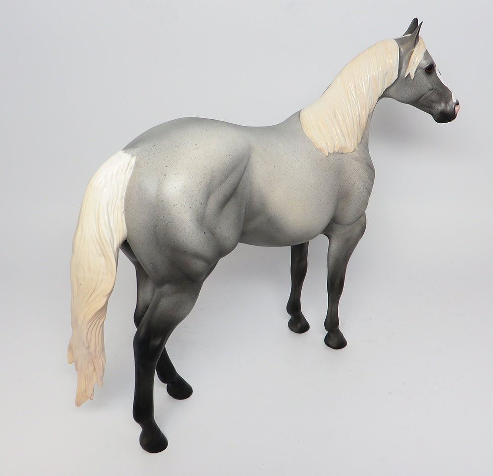 JASPER~OOAK FLEABIT GREY ISH MODEL HORSE 4/20