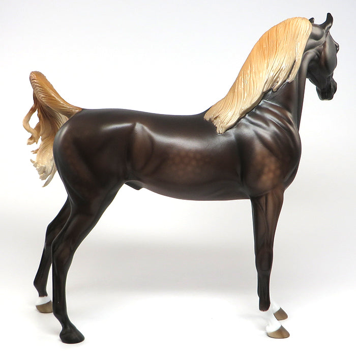 MAXWELL-OOAK LIVER CHESTNUT ARABIAN BY SHERYL LEISURE 6/9