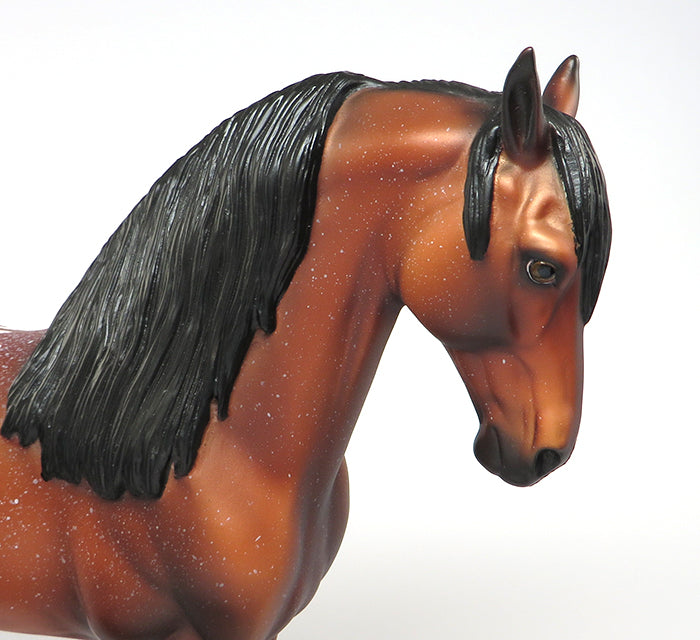 TANZANIA-OOAK BAY SNOWFLAKE APPALOOSA ANDALUSIAN MODEL HORSE 6/9