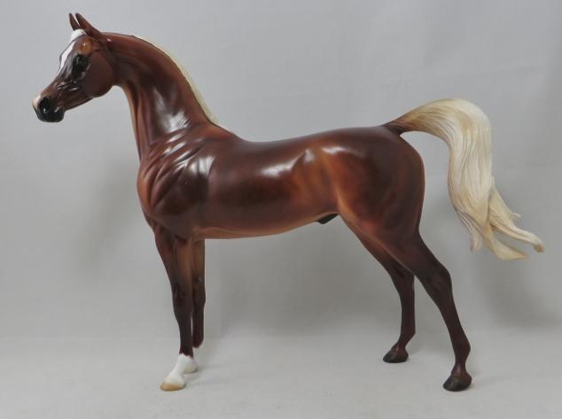 JAGER BOMB - Flaxen Dapple Chestnut by Sheila Bishop