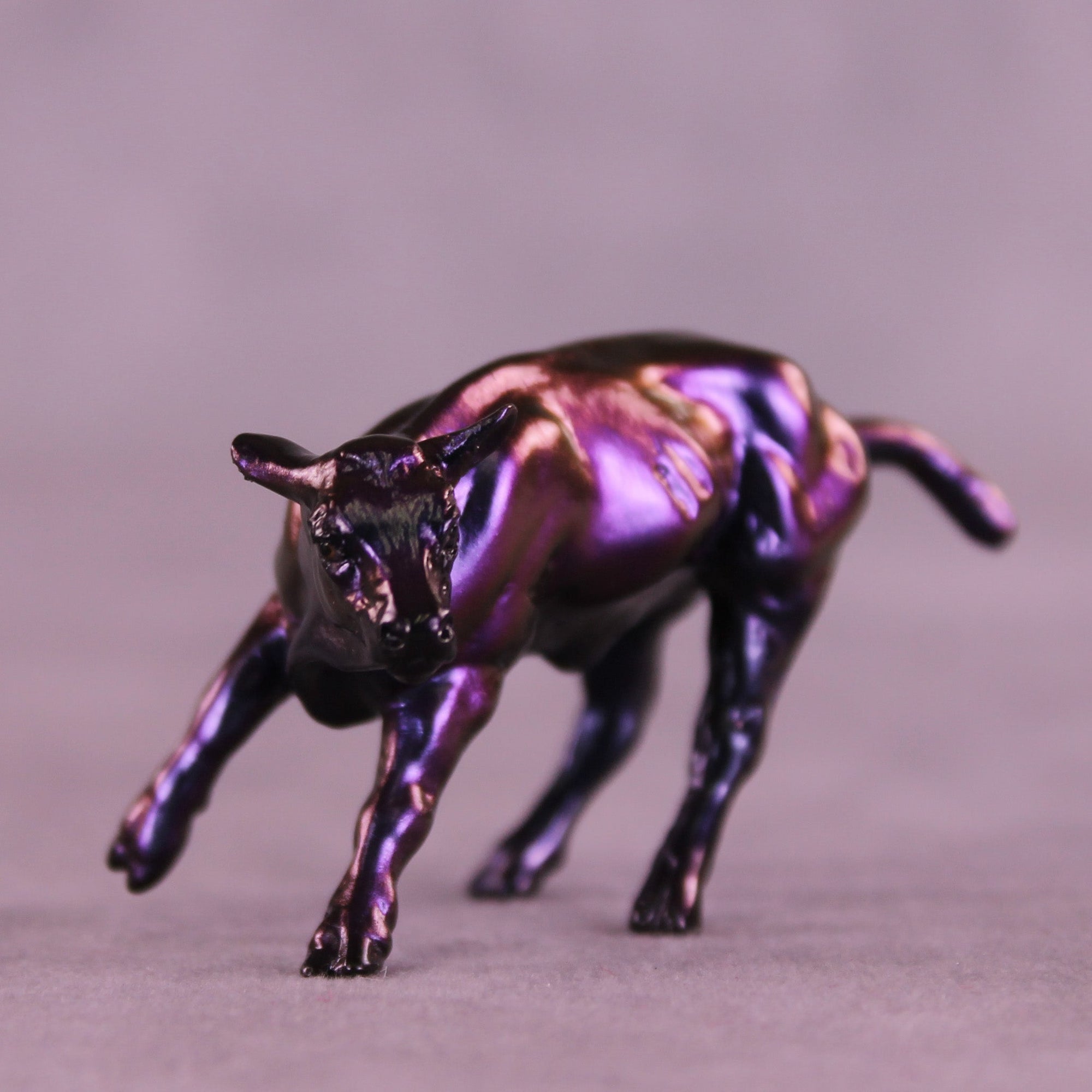 Magical OOAK Chip Cow by Erin Corbett HS25