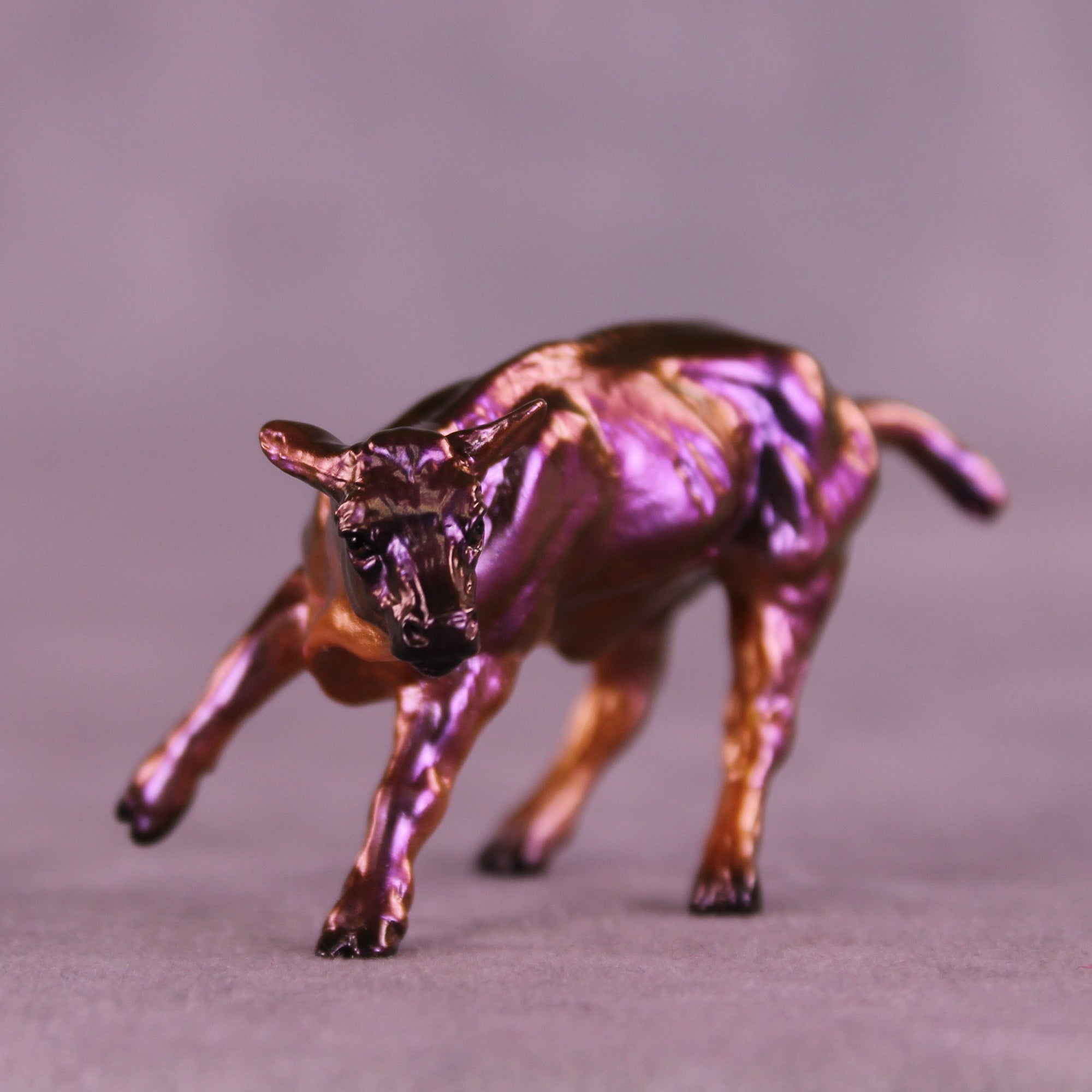Magnificent OOAK Chip Cow by Erin Corbett HS25