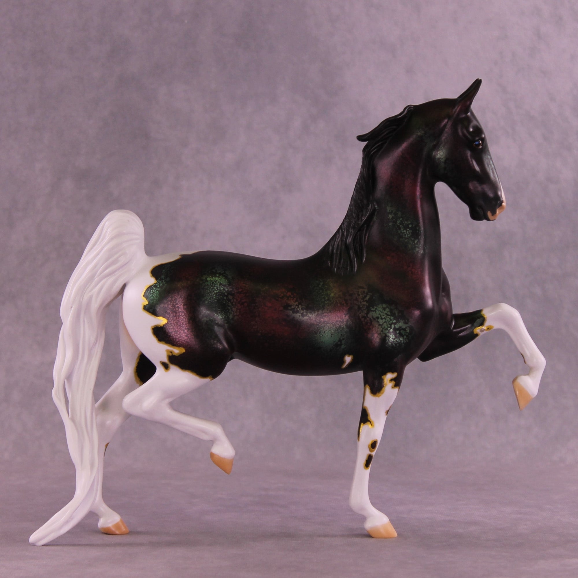 Merry and Bright OOAK Saddlebred by Anna Rieck HS25