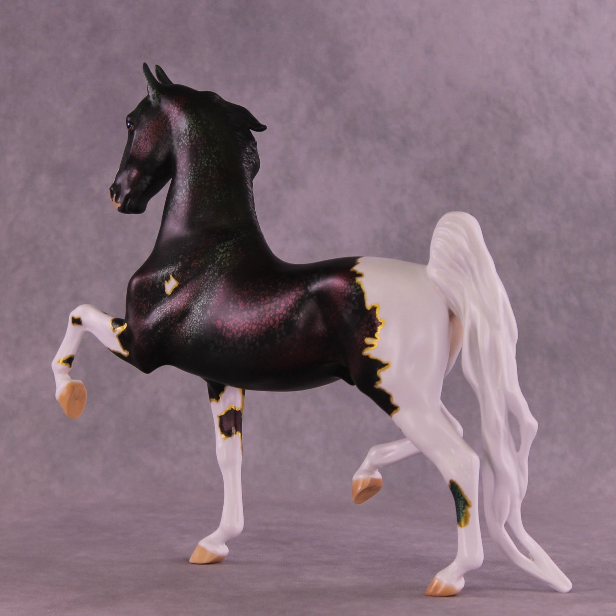 Merry and Bright OOAK Saddlebred by Anna Rieck HS25