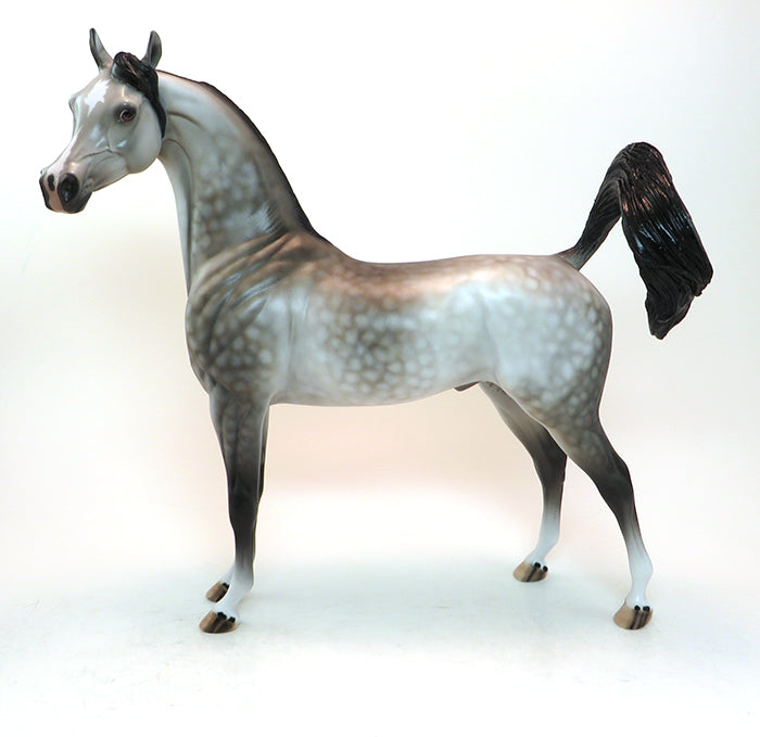 appletini dapple grey model horse