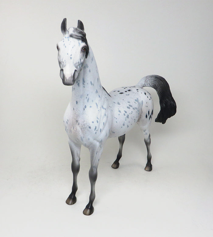 DOMINO EFFECT - OOAK APPALOOSA ARABIAN MODEL HORSE - 3/21