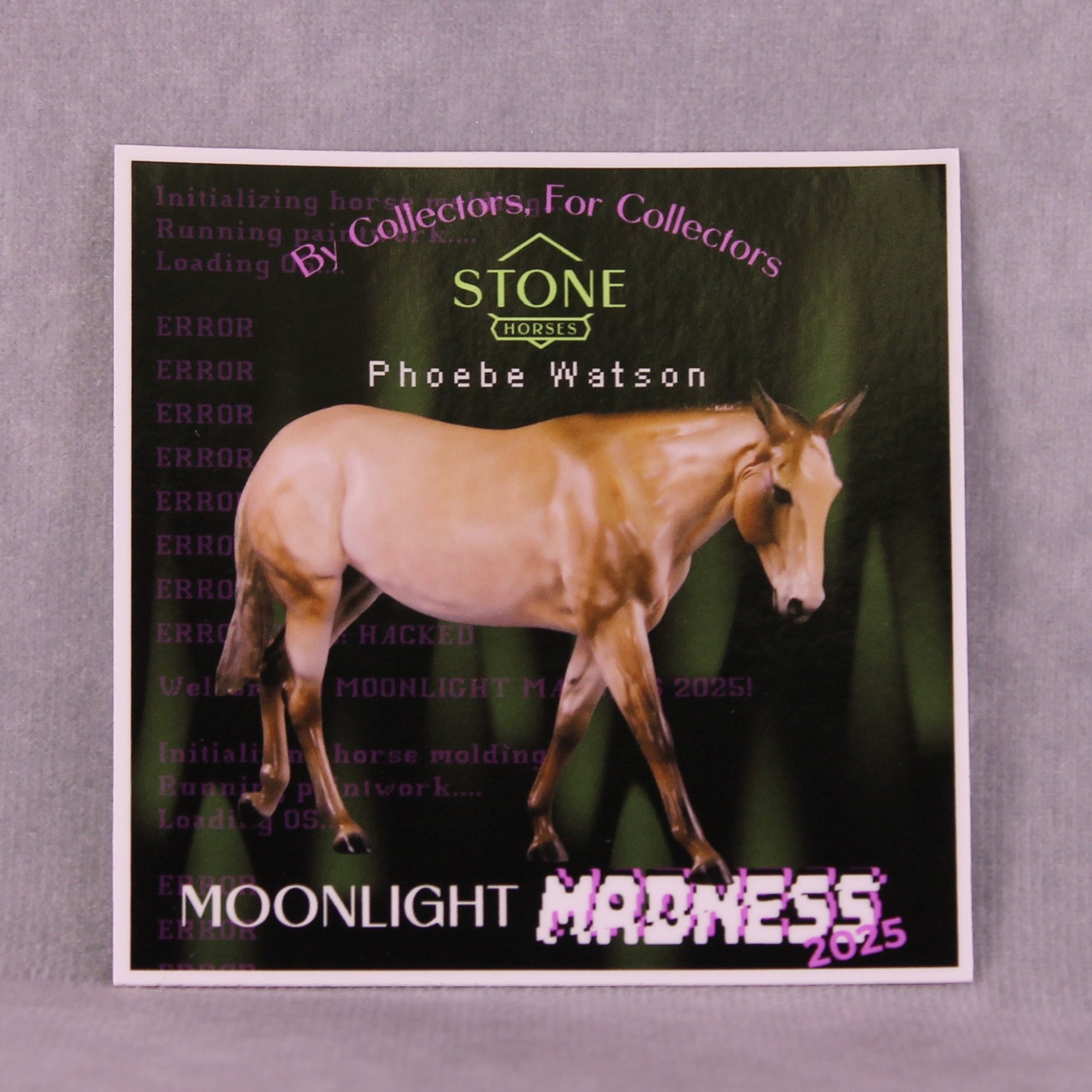 Moonlight Madness Phoebe Watson Sticker 2025 Limited Edition