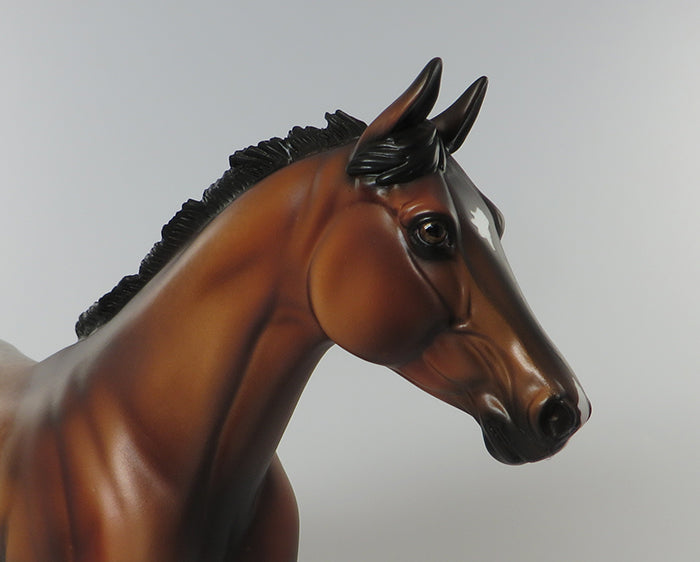 QUEEN BEE-LE-8 BAY APPALOOSA PALOUSE MODEL HORSE EQ 2016 7/28