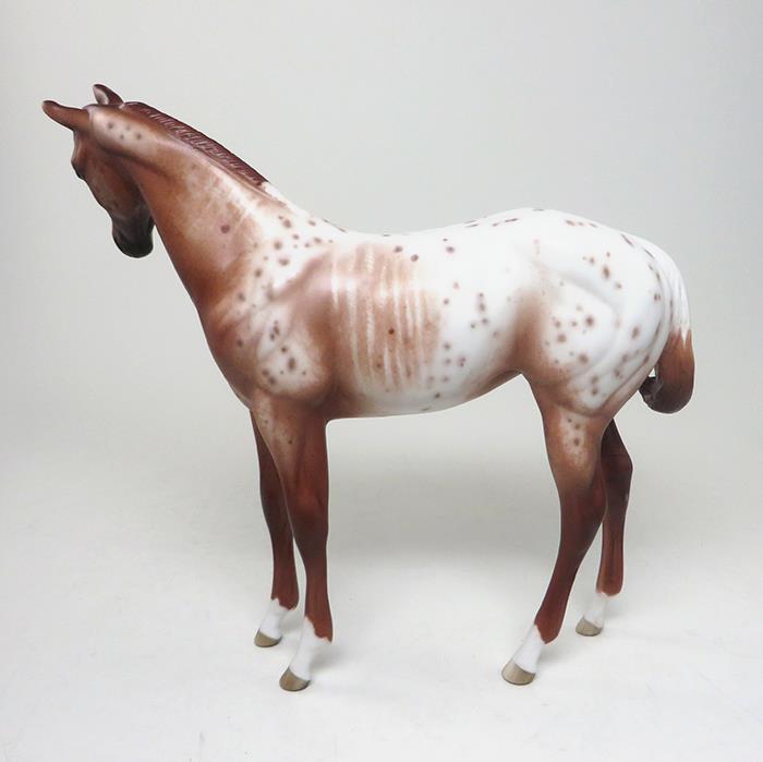 sabino weanling enchanting reba model horse