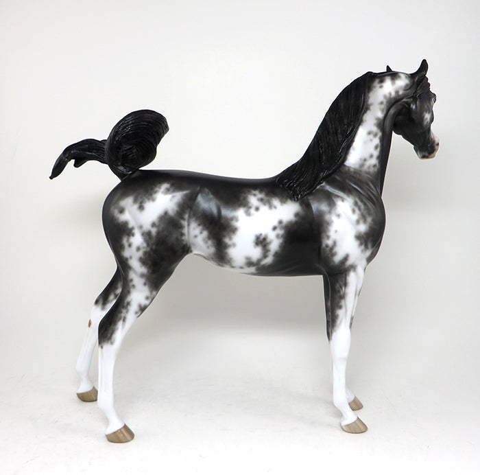 one of kind sabino arabian model horse