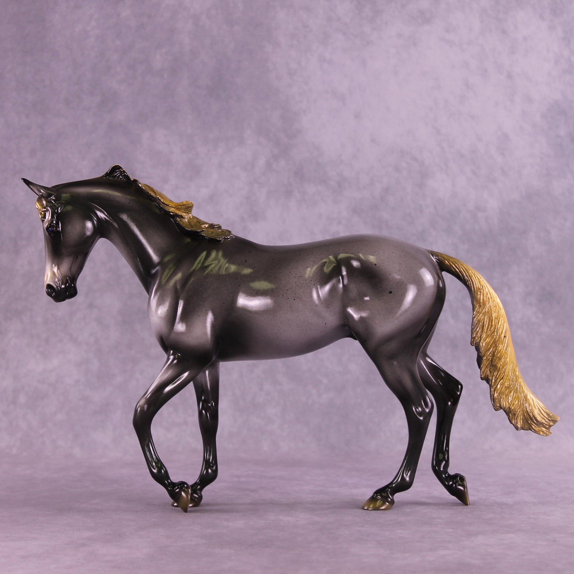 Silverwind OOAK Thoroughbred by Enrique Duarte DDOOAKs26