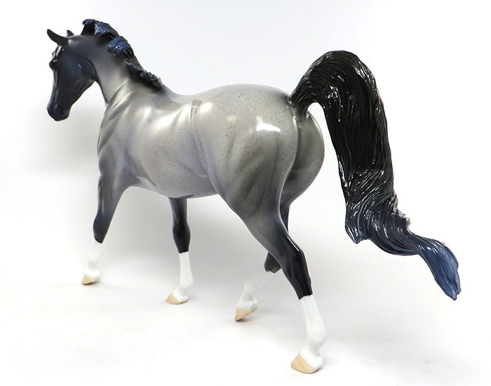 SINBAD-LE-6 BLUE ROAN PONY MODEL HORSE EQ 2016 7/28