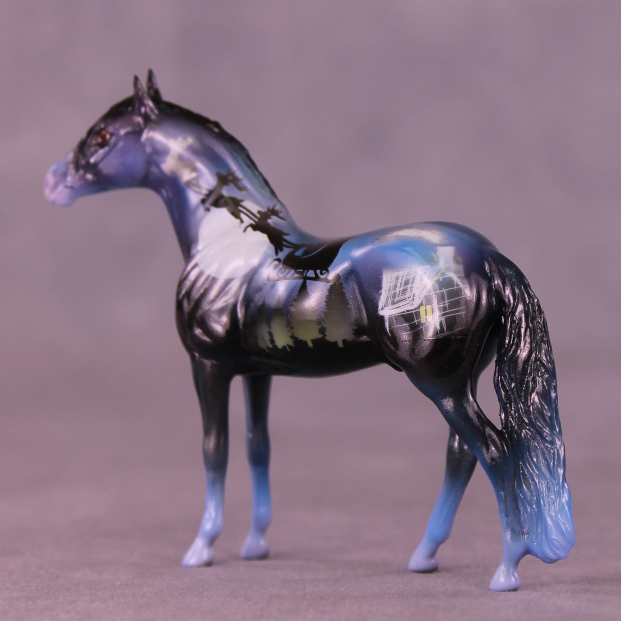 Sparkle Noggin OOAK Chip Andalusian by Enrique Duarte HS25