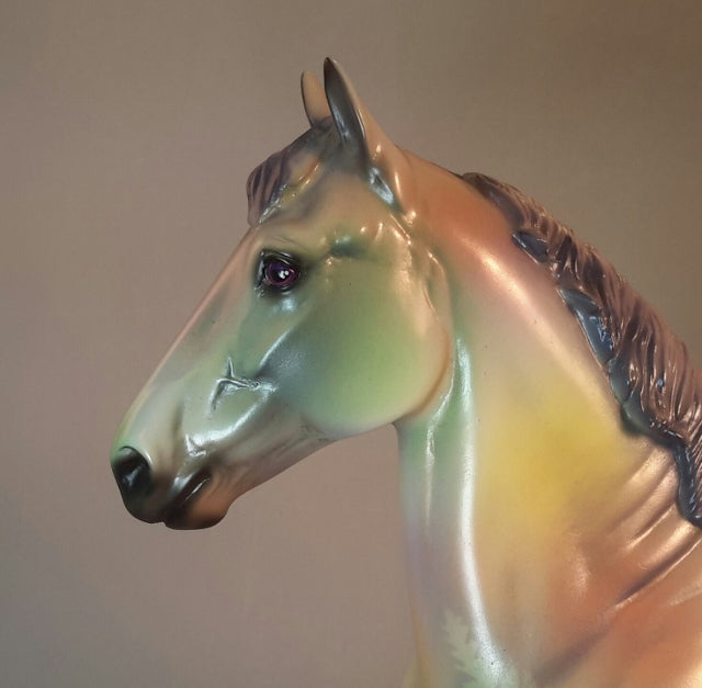 IN THE GARDEN - OOAK Trotting Drafter