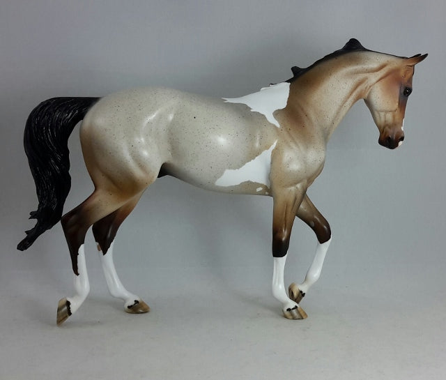 GIFT OF LOVE - OOAK Bay Roan Thoroughbred