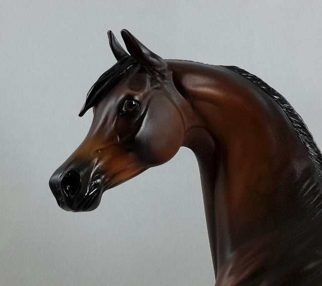 ARROW - OOAK Seal Bay Arabian Model Horse