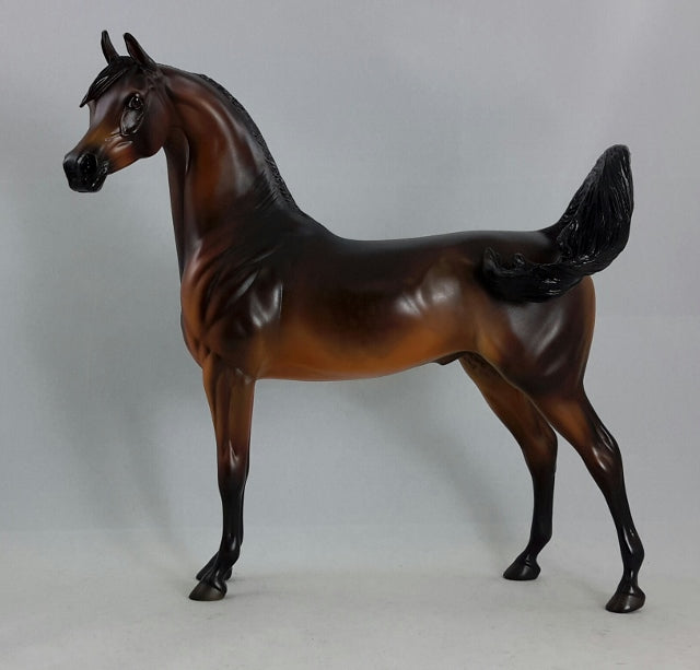 ARROW - OOAK Seal Bay Arabian Model Horse