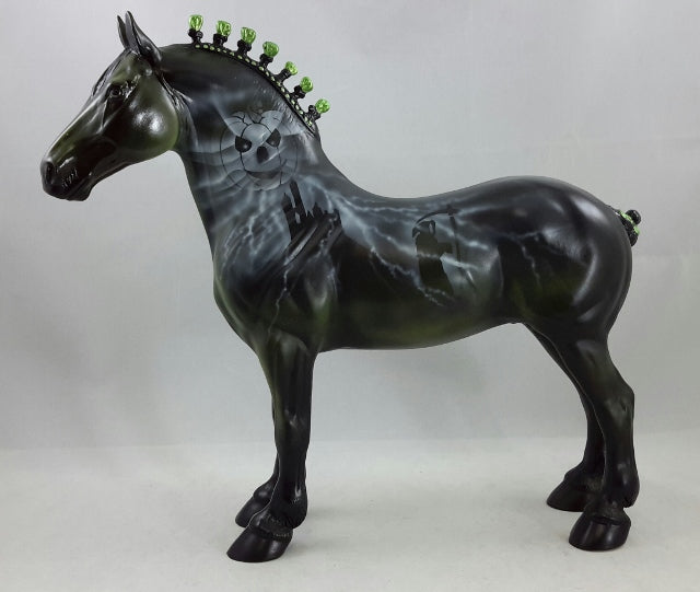 GREEN GHOUL - OOAK Halloween Drafter