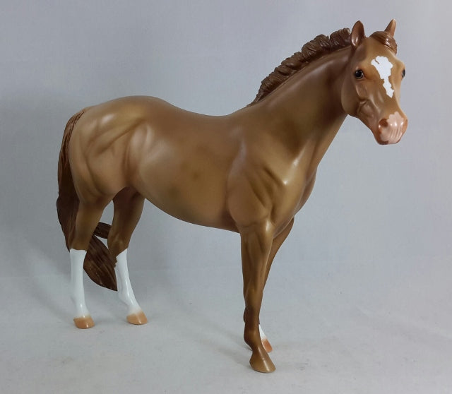 NURSE JACKIE - OOAK Champagne Stock Horse Mare
