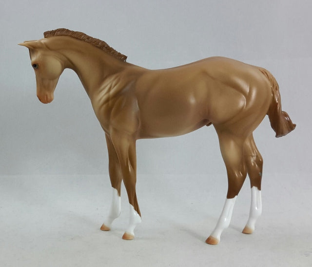 DEXTER - OOAK Champagne Weanling Model Horse