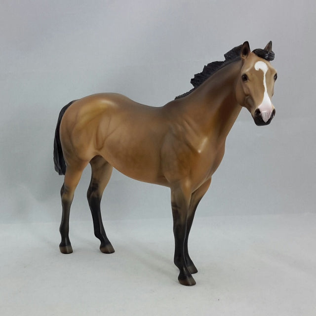 THE AFFAIR - OOAK Sooty Buckskin Stock Horse