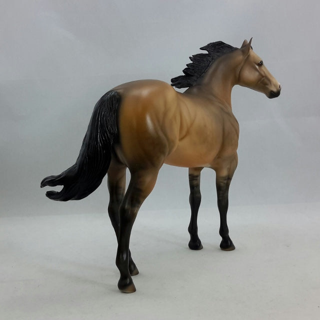 THE AFFAIR - OOAK Sooty Buckskin Stock Horse