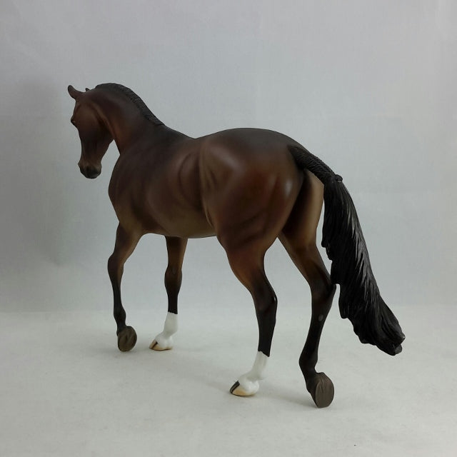 QUEEN ISABELLA - OOAK Dapple Bay Braided Thoroughbred
