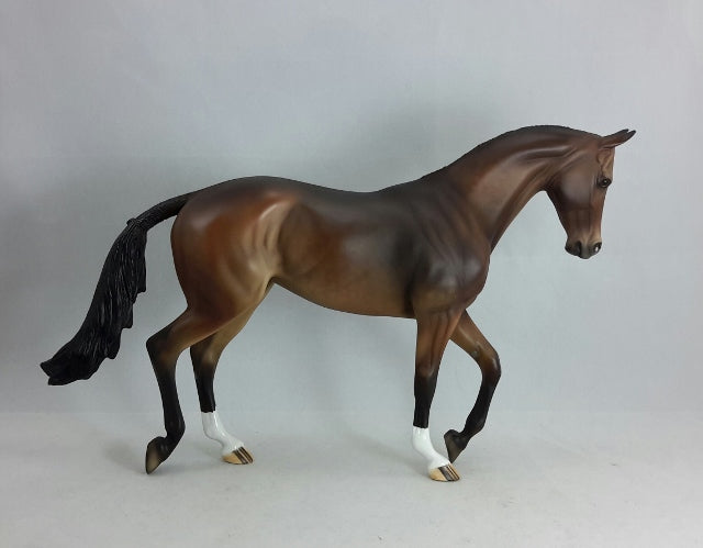 QUEEN ISABELLA - OOAK Dapple Bay Braided Thoroughbred
