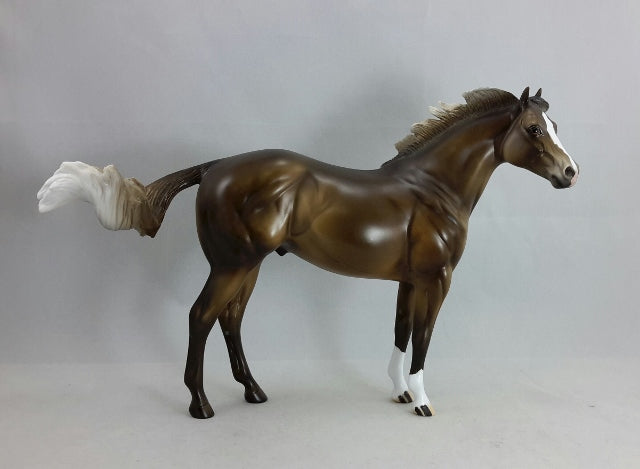 GOVERNOR - OOAK Chestnut Stock Horse
